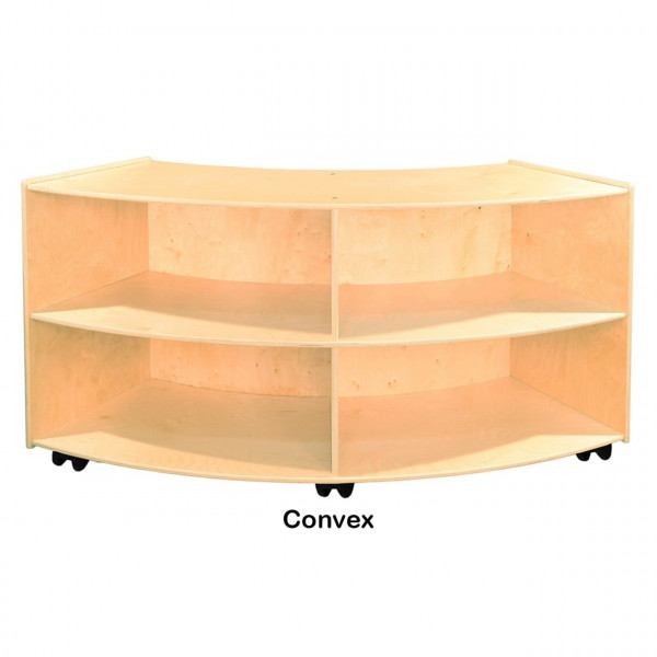Contender Medium Corner Storage Unit - Assembled - WoodDesigns
